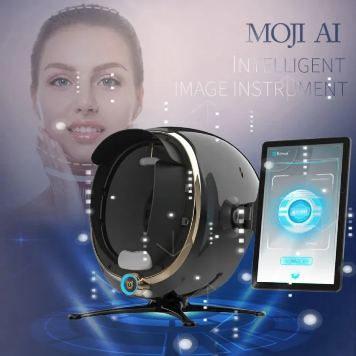 دستگاه اسکن سه بعدی آنالیزر پوست Latest cloud server 3D Skin Analyzer Facial Machine Skin Analysis Scanner Facial Machine
